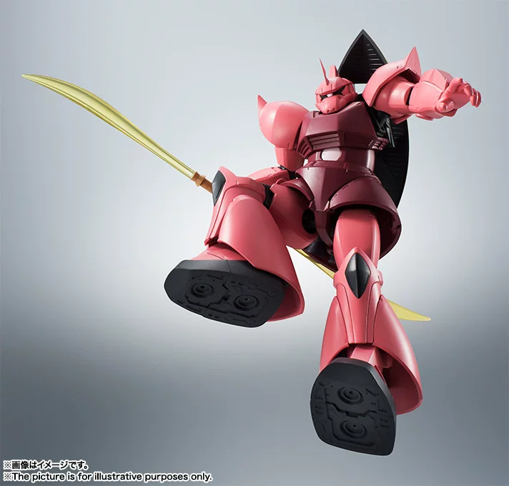 Spot Bandai ROBOT Soul MS-14S Mashaxia Special Red Warrior Gruku Anime