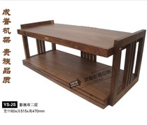 Reputable solid wood sound box frame film and TV double layer YS-2S sound cabinet power amplifier equipment rack hifi equipment rack
