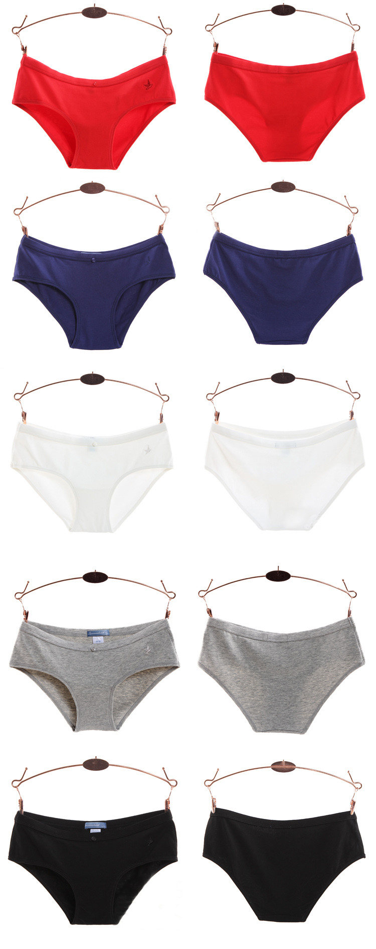 Slip jeunesse simple en coton - Ref 642746 Image 20