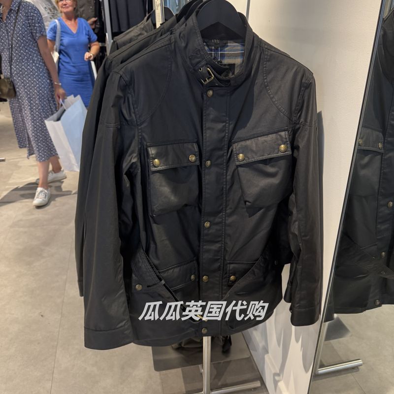 Belstaff Jacket 25Ss New Men's Classic Logo Work Jacket 8/17 Belstaff Jacket 25Ss New Men's Classic Logo Work Jacket 8/17
