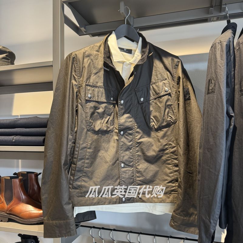 Belstaff Jacket 25Ss New Men's Classic Logo Work Jacket 8/17 Belstaff Jacket 25Ss New Men's Classic Logo Work Jacket 8/17