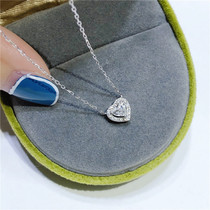 Lonely Pint Price Girl Sensation Lock Bone Chain 18K Platinum Loving Main Drill 21 Sub-drill 8 Sub-chain small and delicate