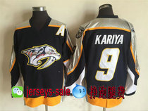 Nashville Predators Predator retro ice hockey suit Kariya Forsberg Jersey