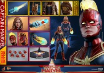(SF) HOTTOYS HT MMS522 521 Captain Marvel Surprise Team 1 0