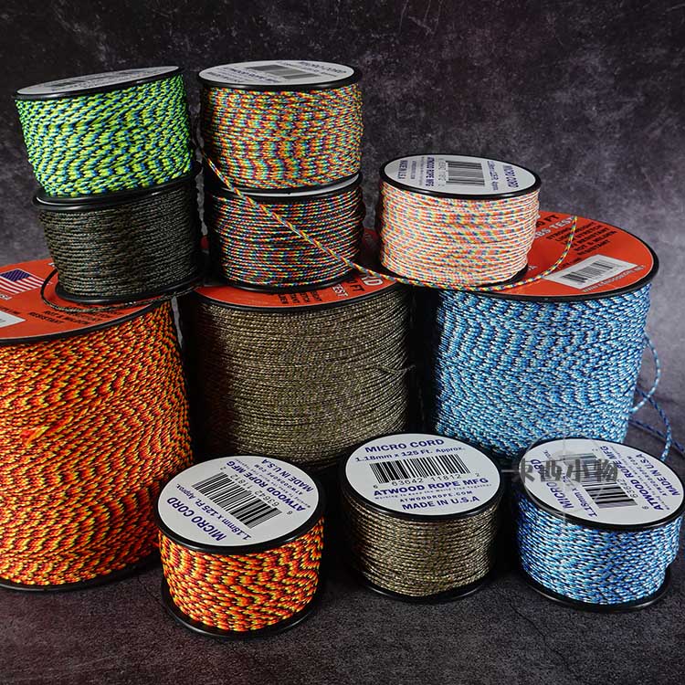 American Import ATWOOOD Military Gauge Umbrella Rope 1 18mm Woven Rope Light Weight High Strength Outdoor Courting Knife Rope