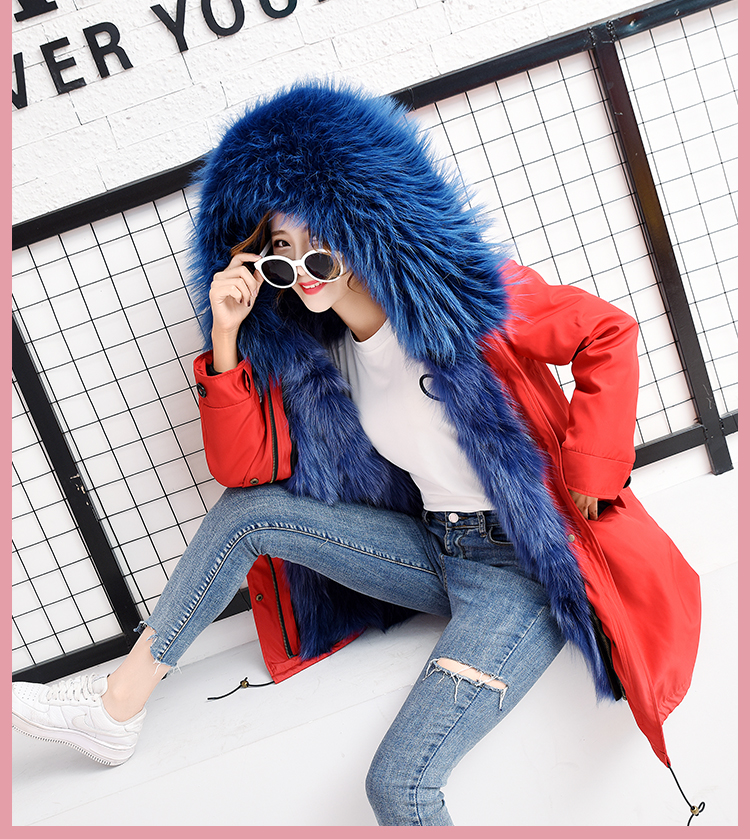 Manteau de fourrure femme ROAABOLLE     - Ref 3171480 Image 26