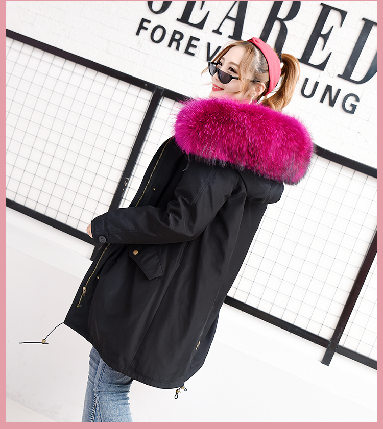 Manteau de fourrure femme ROAABOLLE     - Ref 3171480 Image 21