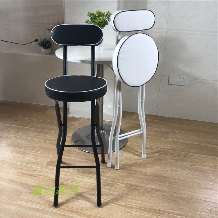 Many provinces and cities folding bar chair cabinet cash register bar chair bar stool high stool folding bar chair