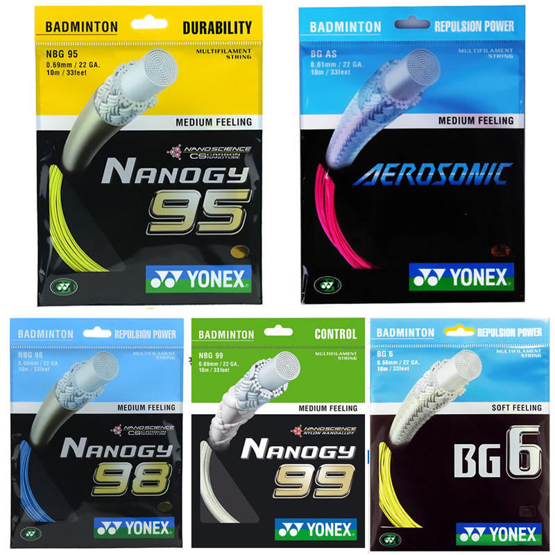 YY YONEX badminton racket line NBG-95 99 98 BGAS BG6EX resistant high elastic control ball