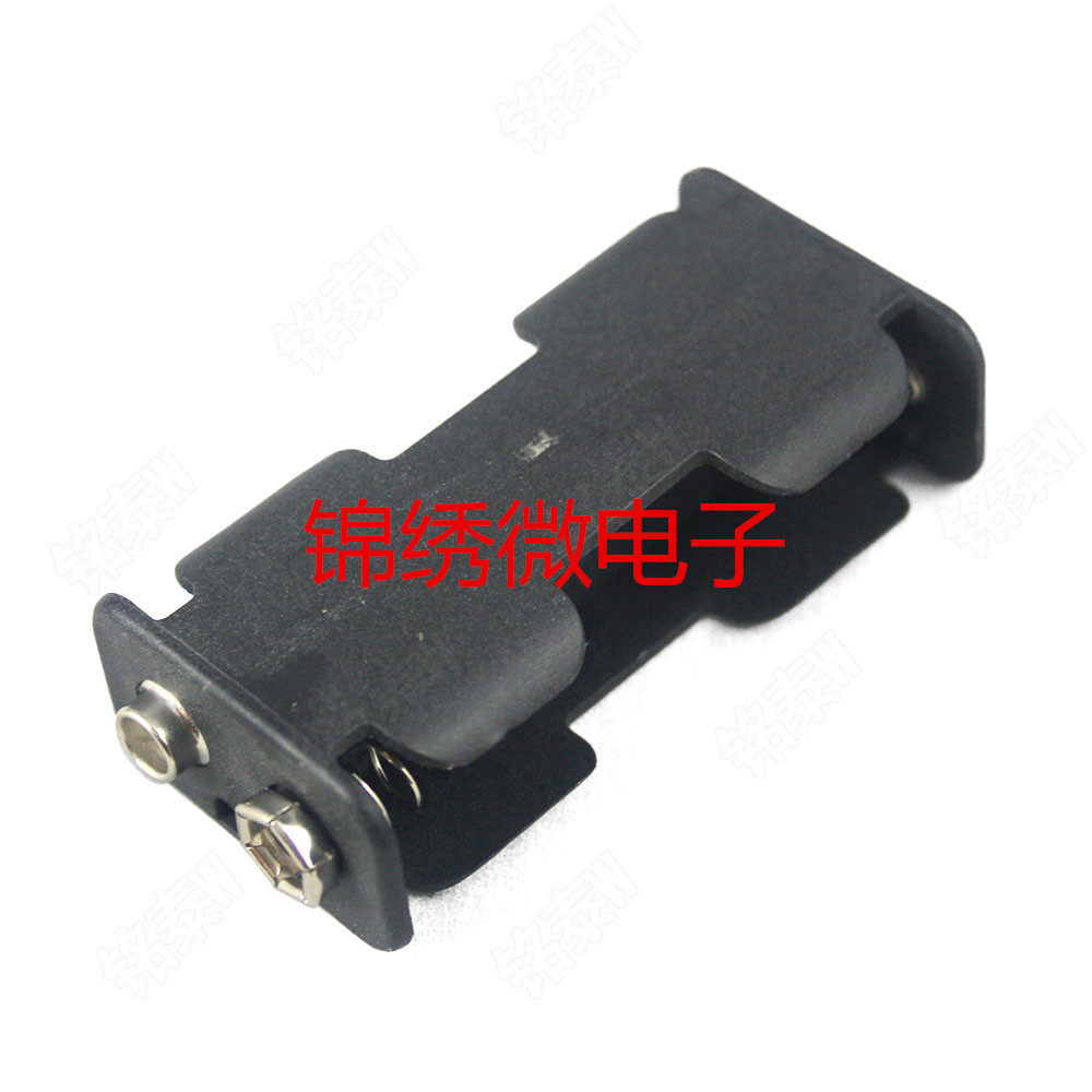 High quality No.5 2-cell battery holder AA2-cell back-to-back 30V volts with 9V buckle male and female buckle battery box