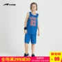 Bảy sóng hui chàng trai mùa hè của nam giới cậu bé lớn thể thao phù hợp với nam giới trẻ em mùa hè thường quần áo bóng rổ phù hợp với quần áo trẻ em cao cấp