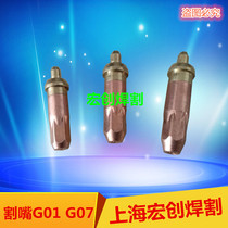 G01-30 100 300 cutting gun all copper national standard oxygen acetylene ring cutting nozzle liquefied gas propane plum blossom cutting nozzle