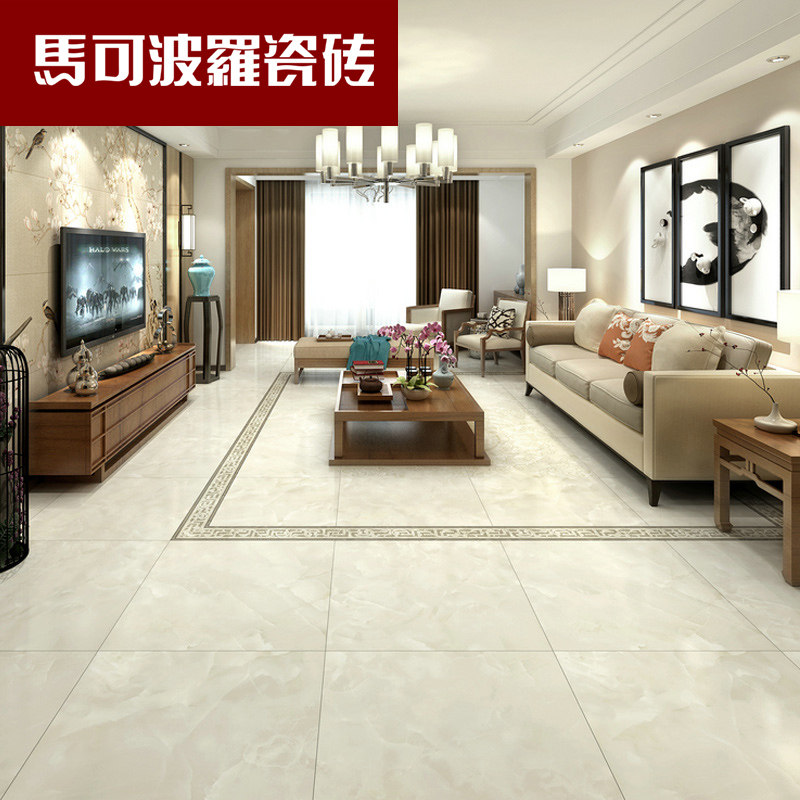 Marco Polo tiles living room floor tiles bedroom background wall kitchen bathroom wall tiles whole body floor tiles Han and Tang Guoyu