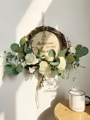 Business garland TV background wall listing creative hanging decoration decoration Bedroom door living room wall hanging