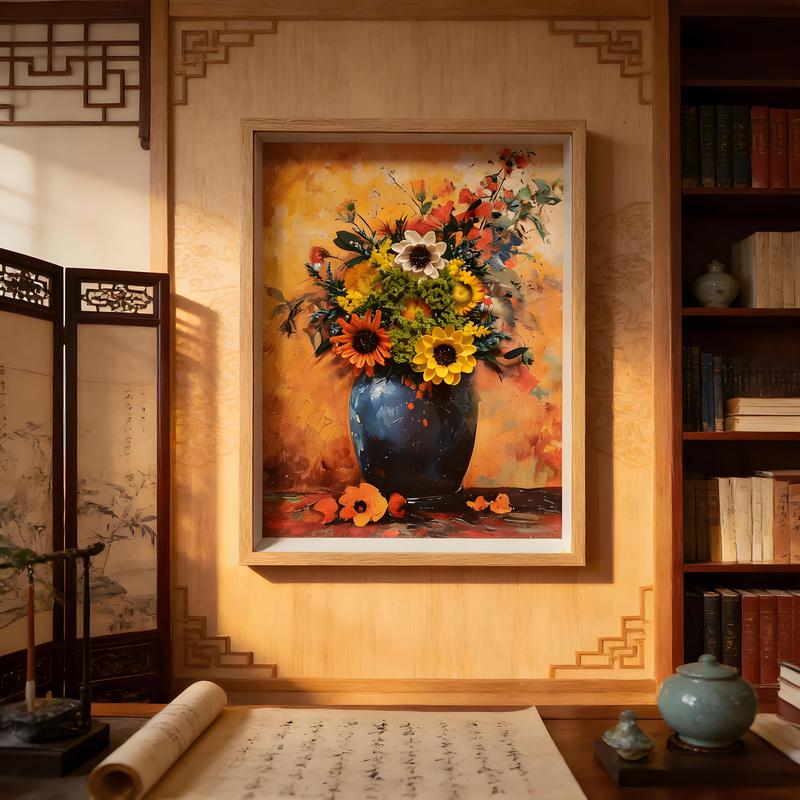 Large Eternal Flower Photo Frame as a Gift for Girlfriend, Best Friend, Lover, Friend, Boss, Elder, Birthday Present