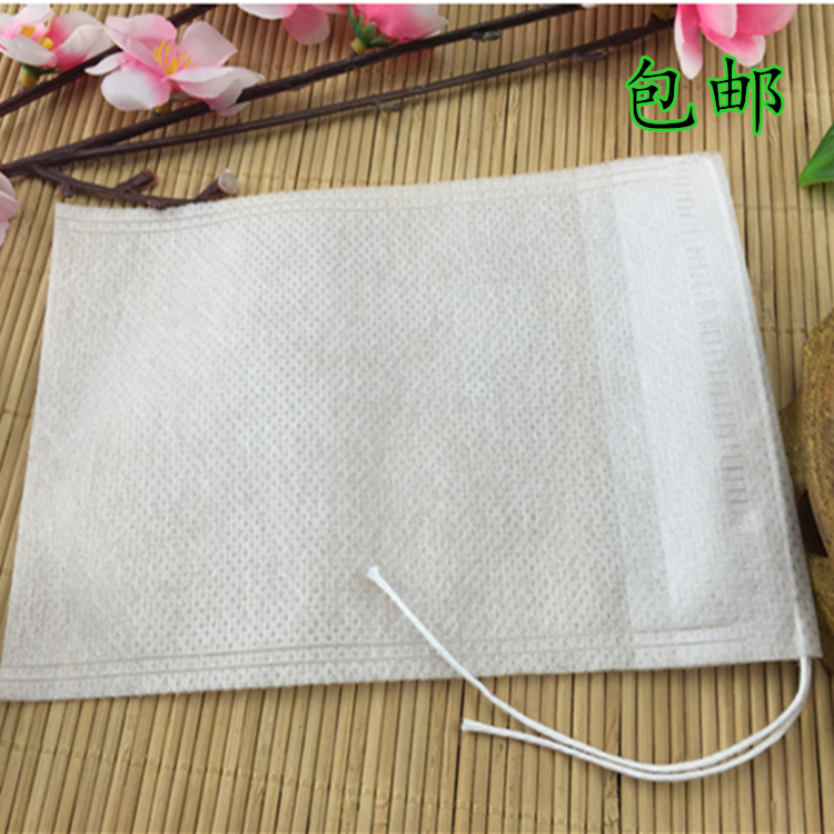 9*10 non-woven fabric 100 household pumping line Chinese medicine decoction bag Tea bag bag seasoning partition braised material Foot bath disposable