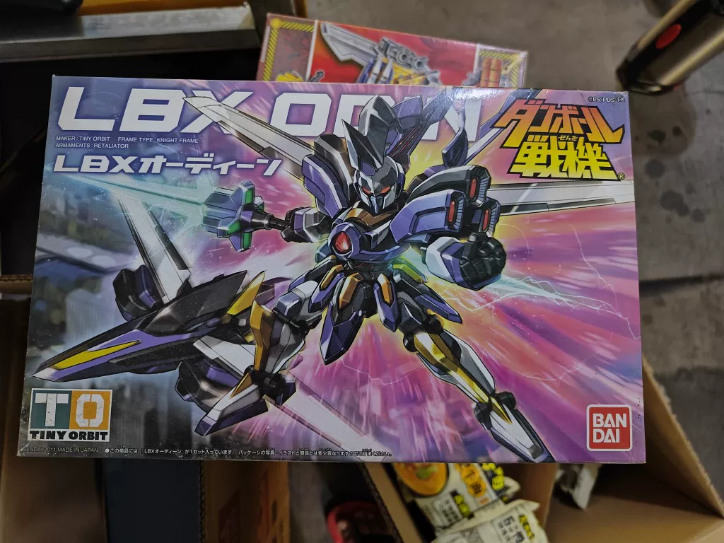 Bandai Carton Fighter 009 Bouncing Fighter LBX Nordic God Odin Antin Spot