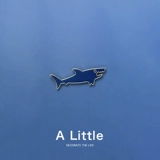 Акула, милая брошь, металлический значок, креативная булавка для школьников, сумка, аксессуар для сумки, аксессуары