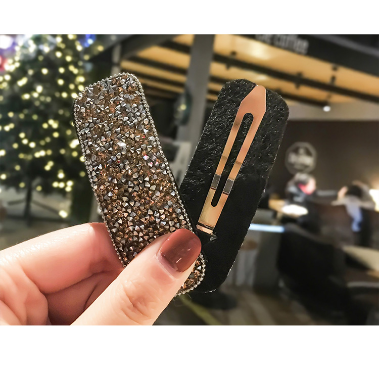 Hàn Quốc rhinestone kẹp tóc nữ đơn giản từ bangs clip cô gái bb clip in bên clip thẻ net đỏ clip mũ nón - Phụ kiện tóc kẹp tóc đẹp