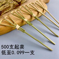 Sugar gourd bamboo sticks special production tools Scissors signature Creative cocktail signature Fruit burger signature 500