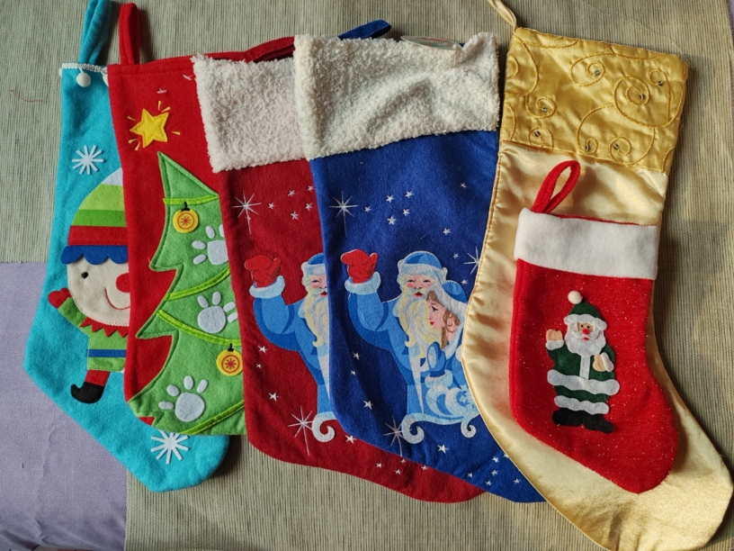 Foreign Trade Outlet Home Decoration Christmas Christmas Tree Hanging Socks Clearing House Christmas Countdown-Taobao