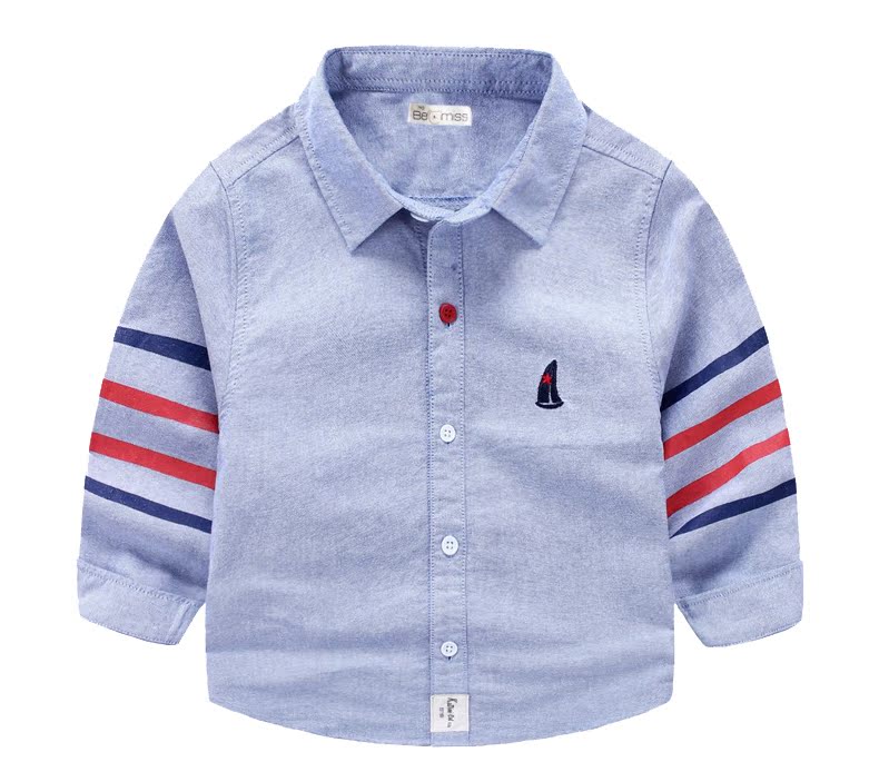 Chemise garcon BEMISS à manche longue - Ref 2074716 Image 13
