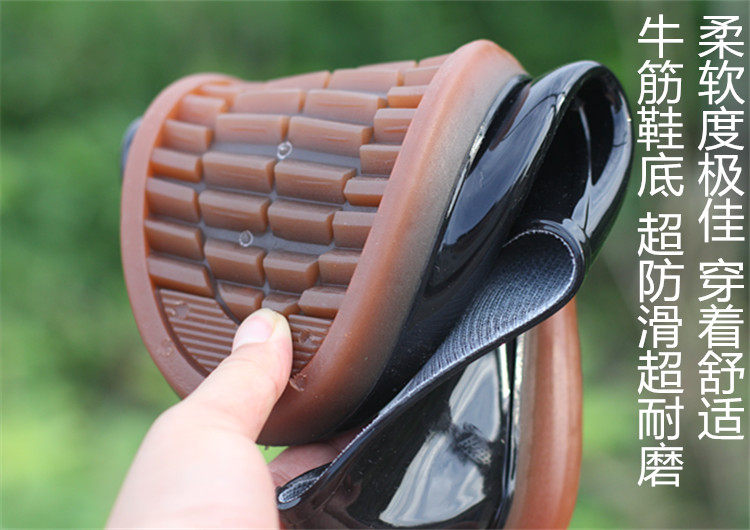 Chaussures - bottes caoutchouc homme pour printemps - semelle tendon - Ref 963178 Image 16