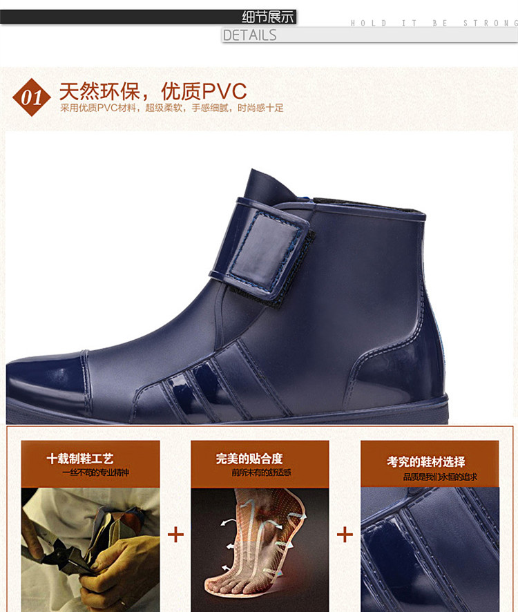 Chaussures - bottes caoutchouc homme - semelle caoutchouc - Ref 965284 Image 11