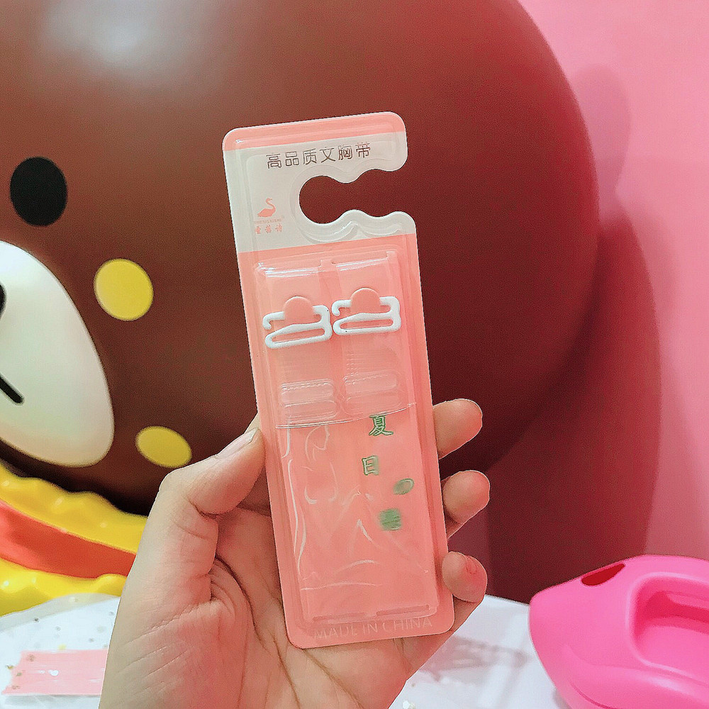 Dây đeo vai trong suốt vô hình dây đeo vai áo ngực dây đeo mờ trong suốt mở rộng vành đai vô hình điều chỉnh đồ lót với chống trượt dây áo lót