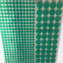 Round square PET high temperature resistant green adhesive spray powder spray plastic sheet metal electroplating baking paint anti-baking glue sticker