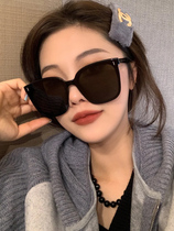 2021 new trendy net red sunglasses female ins street shot big face thin sunglasses polarized anti-ultraviolet glasses