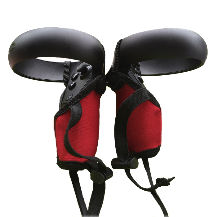 oculus quest rift s Sweat-proof non-slip fall-proof handle protective sleeve Non-silicone sleeve Sweat-absorbing washable