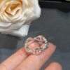 High version of sterling silver S925 pig nose ring, niche design, high-end, simple and versatile ring that does not fade or fade
