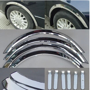 Beiqi Weiwang Silver Xiang M20 widened and thickened stainless steel decorative wheel brow M30 wheel arc bright strip Weiwang 307 special