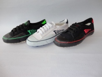 White Big Bo Football Shoes Classic Style Generic Competition Training Soccer Shoes Canvas Nostalgic Shoes