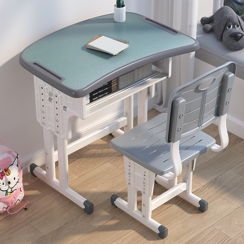 Desk and chair for primary and secondary school students study table tutoring training class desk and chair children's home desk and chair set