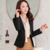 Suit áo khoác ngắn áo khoác dài tay Casual Tính cách Hàn Quốc phiên bản nhỏ 2020 mùa xuân dress New Body Chic Suit nữ 
