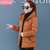 2019 mùa đông quần áo mới quần áo xuống bông phụ nữ áo khoác ngắn sửa chữa mui xe Hàn Quốc phiên bản của quần áo bánh bông quần áo len bông nhỏ 