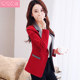 2022 spring new women's small suits Korean version slim long-sleeved casual temperament short small suits women's jacket trendy