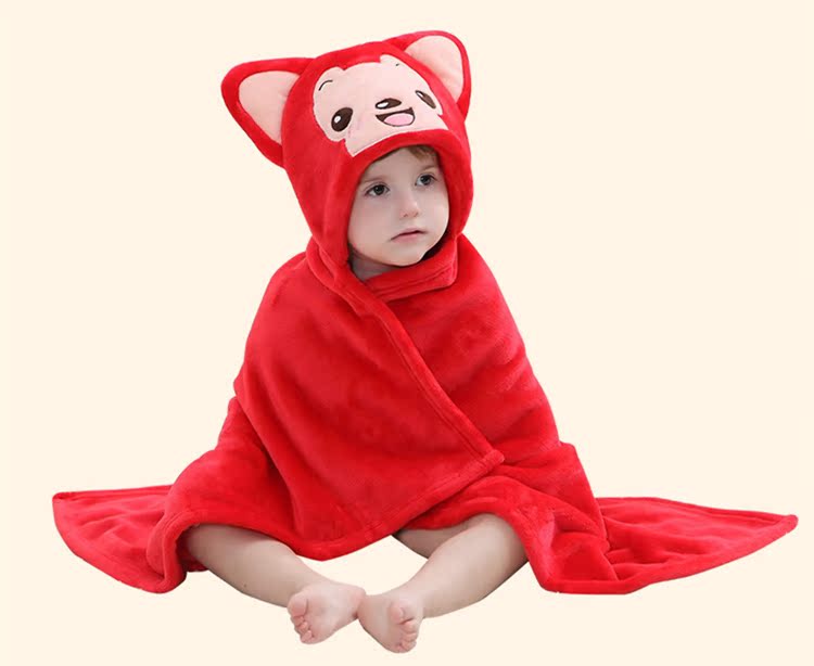 Cape pour fille en flanelle - Ref 2156219 Image 10