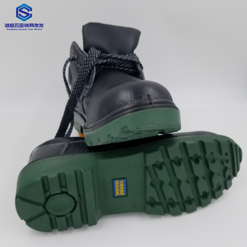 Weiyuan leather breathable safety shoes labor insurance shoes steel toe cap anti-smashing and anti-piercing labor insurance shoes