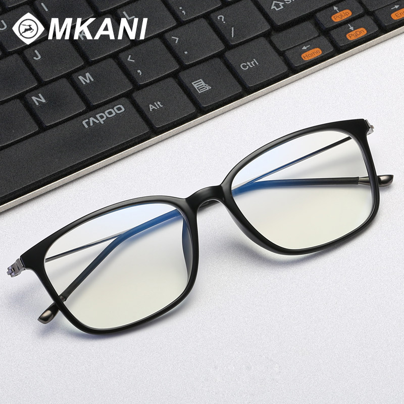 Ultra-light flexible anti-radiation glasses frame men's anti-blue light glasses frame women's goggles flat light can be matched with myopia mirror Korean version