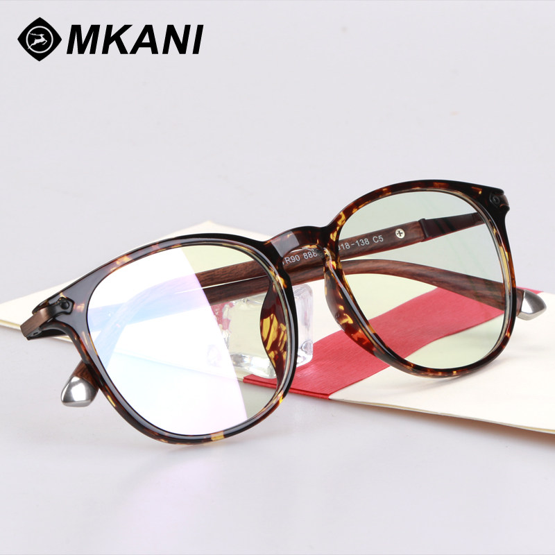 Retro fashion trends TR90 light-fit myopia glasses eye frame accessories mirror radiation-resistant flat light eyeframes men and women