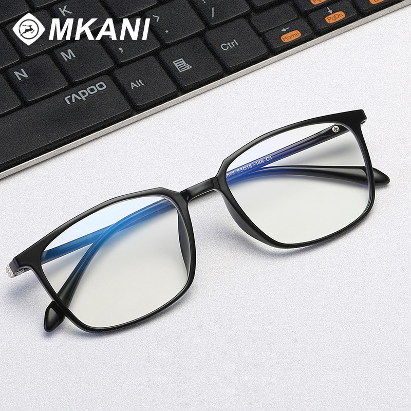 Mobile phone computer radiation protection anti-blue light goggle myopia spectacle frame female eye care flat mirror ultra light glasses frame man-Taobao