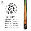 (Hong Niu Snooker)Thailand James Wattana Billiard club through rod single flower white wax wood Snoke