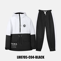 Черные лыжные штаны