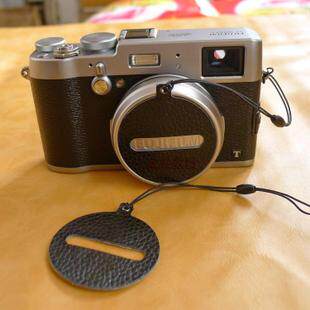 Fuji X100S X100T X100F lens cover anti-lost rope protection rope anti-lost sticker leather