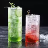Стеклянный бокал, коктейльный стакан, простой и элегантный дизайн, скандинавский стиль, популярно в интернете