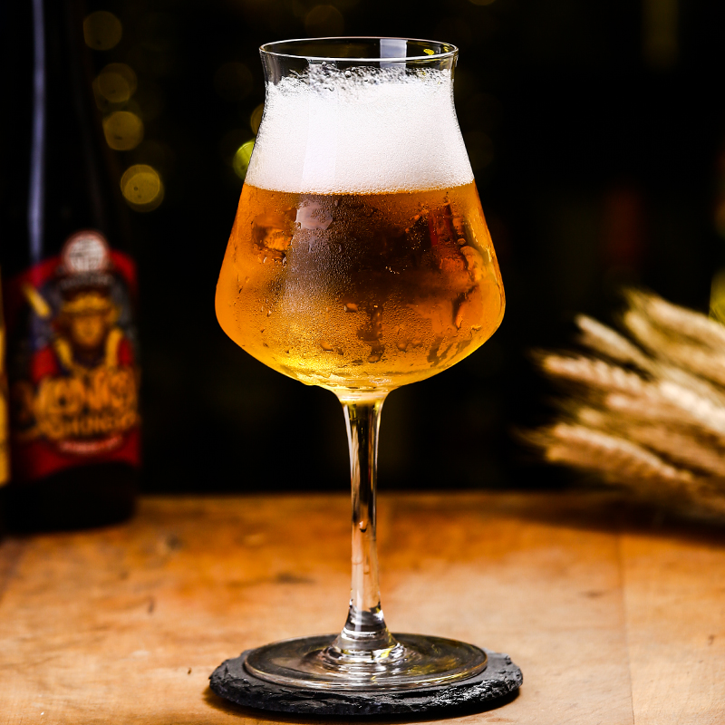 Belgian Fine Brewery TTEKU Beer Cups Tulip High Foot Cups Crystal Glass Red Wine Glass Wine Glasses