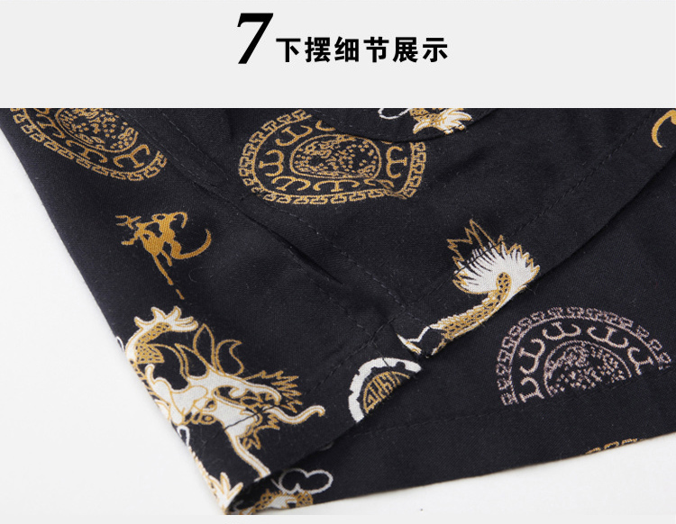 Bộ đồ Tang mới mùa hè 2018 theo phong cách châu Âu dành cho nam shop đồ nam